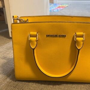 Michael Kors Vibrant Yellow Satchel